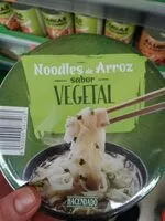 Mängden socker i Noodles de arroz sabor vegetal
