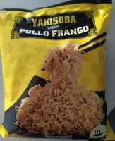 Mängden socker i Yakisoba sabor pollo