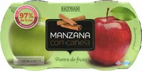 Mängden socker i Postre de manzana con canela