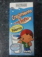 Mängden socker i Crecimiento a partir de 1 año