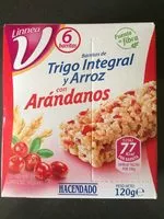Mängden socker i Barritas arándanos