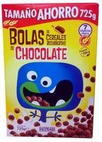 Mängden socker i Bolas de cereales recubiertas de chocolate