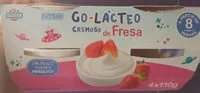 Mängden socker i Go-Lácteo cremoso de fresa