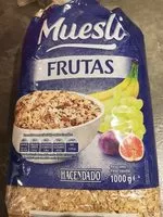 Mängden socker i Muesli con frutas