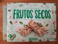 Mängden socker i Barritas frutos secos