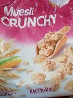 Mängden socker i Muesli crunchy