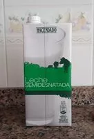 Mängden socker i Leche semidesnatada