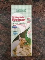 Mängden socker i Preparado Culinario Uht A Base De Grasa Vegetal (18% Materia Grasa)