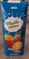 Mängden socker i Mediterráneo fruta + leche