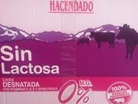 Mängden socker i Leche desnatada sin lactosa