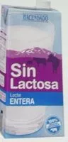 Mängden socker i Leche entera sin lactosa