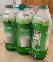 Mängden socker i Leche semidesnatada