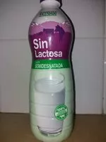 Mängden socker i Leche sin lactosa semidesnatada
