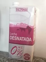 Mängden socker i Leche desnatada