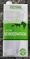 Mängden socker i Leche Semidesnatada