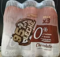 Mängden socker i Batido de chocolate 95% leche