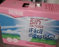 Mängden socker i Leche desnatada sin lactosa