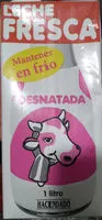 Mängden socker i Leche fresca desnatada