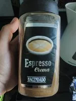Mängden socker i Espresso crema