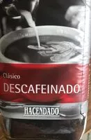 Mängden socker i Cafe Clasico descafeinado
