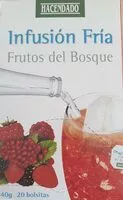 Mängden socker i Infusión fría frutos del bosque