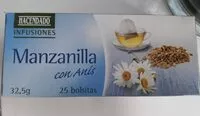 Mängden socker i Manzanilla con anís