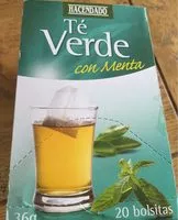 Mängden socker i Té Verde con Menta