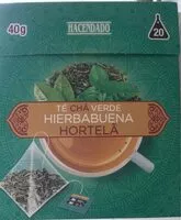 Mängden socker i Té verde hierbabuena