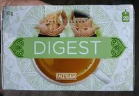 Mängden socker i Digest. Infusión