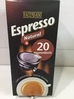 Mängden socker i Espresso natural