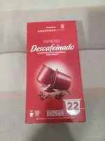 Mängden socker i Espresso descafeinado