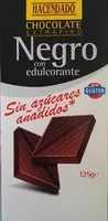 Mängden socker i Chocolate negro extrafino con edulcorante