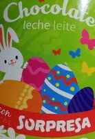 Mängden socker i Huevo de chocolate con sorpresa