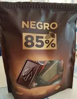 Mängden socker i Chocolate negro 85% cacao