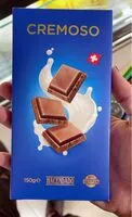 Mängden socker i Chocolate cremoso