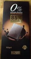 Mängden socker i Chocolate negro 85% cacao 0% azúcares añadidos