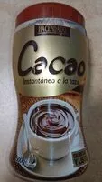 Mängden socker i Cacao instantáneo a la taza