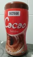 Mängden socker i Cacao soluble
