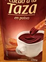 Mängden socker i Cacao a la taza en polvo