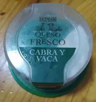 Mängden socker i Queso Fresco Cabra y Vaca