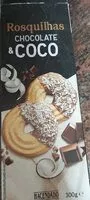 Mängden socker i Rosquilhas chocolate y coco