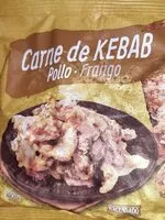 Mängden socker i loncheado kebab de pollo asado