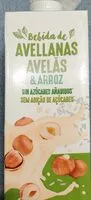 Mängden socker i Bebida de avellanas y arroz