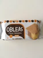 Mängden socker i Obleas para helados