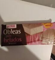 Mängden socker i Obleas para helado