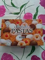 Mängden socker i Surtido de pastas