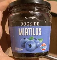 Mängden socker i Doce de Mirtilos