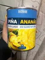 Mängden socker i Ananás em sumo natural