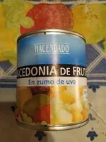 Mängden socker i Macedonia de frutas
