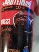 Mängden socker i Proteínas mousse de chocolate